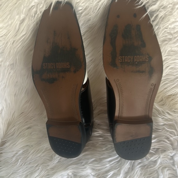 Stacy Adams Calleo blk & white Like New - Picture 3 of 12